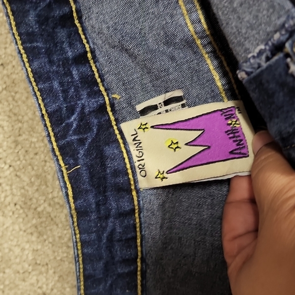Original Anthony  blue jeans size 14 - Picture 7 of 9